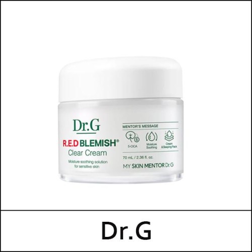[Dr.G] (cu) R.E.D Blemish Clear Cream 70ml / RED Blemish / 5901(8) / 10,500 won(R)