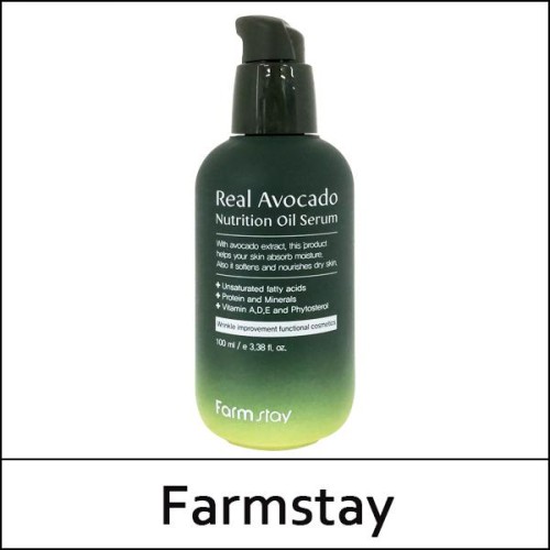 [Farmstay] (b) Real Avocado Nutrition Oil Serum 100ml / 5502(9) / 6,600 won(R)