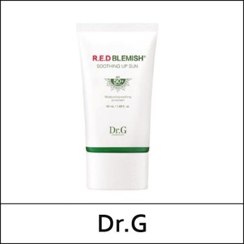 [Dr.G] (bo) R.E.D Blemish Soothing Up Sun 50ml / EXP 2026.08 / Box 60 / (cu) 09/88 / 821(611)99(16) / 9,000 won(R)