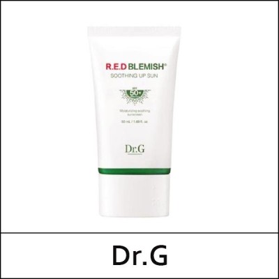 [Dr.G] (bo) R.E.D Blemish Soothing Up Sun 50ml / EXP 2026.08 / Box 60 / (cu) 09/88 / 821(611)99(16) / 9,000 won(R)