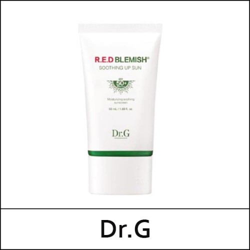 [Dr.G] (bo) R.E.D Blemish Soothing Up Sun 50ml / EXP 2026.08 / Box 60 / (cu) 09/88 / 821(611)99(16) / 9,000 won(R)