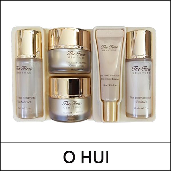 [O HUI] (sg) The First Geniture 5pcs Special Gift Set / 제니츄어 5종 / 에센스 튜브 / (sgL) 49(58)/79(88) / 501(59)01(5) / 11,500 won(R) / S