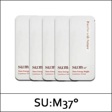 [SU:M37°] SUM (sg) Time Energy Bright Luminous Serum 1ml*60ea(Total 60ml) / (sgL) 16(55) / 66(06)35(12) / 8,900 won(R) / S