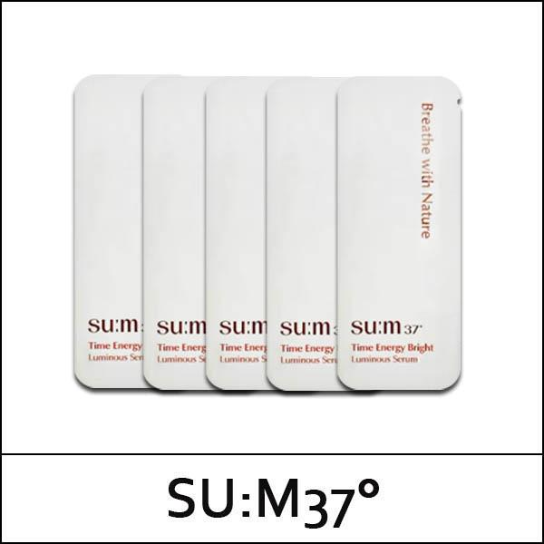 [SU:M37°] SUM (sg) Time Energy Bright Luminous Serum 1ml*60ea(Total 60ml) / (sgL) 16(55) / 66(06)35(12) / 8,900 won(R) / S