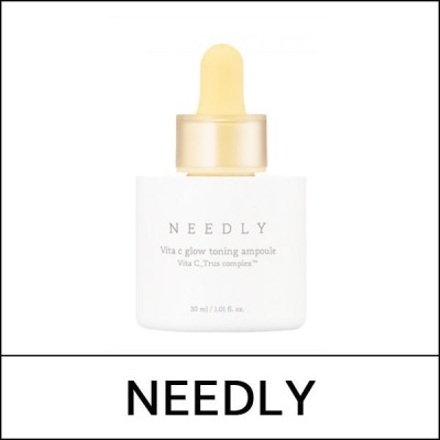 [NEEDLY] (bo) Vita C Glow Toning Ampoule 30ml / Box 147 / (b) 321 / 5845(16) / 12,400 won(R)