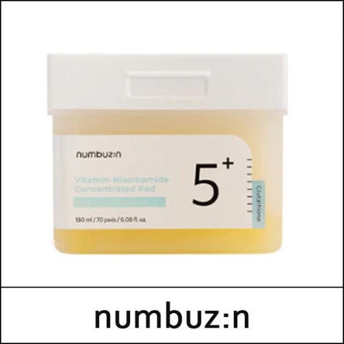 [numbuzin] (bo) No.5 Vitamin-Niacinamide Concentrated Pad 70ea(180ml) / Box 30 / (b) 341 / 4150(5) / 15,000 won(R)