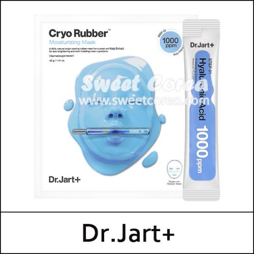 [Dr. Jart+] ★ Sale 45% ★ (bo) Cryo Rubber Moisture Mask (40g+4g) 1 Pack / Masque Hydratant / 5801(12) / 17,000 won(12)