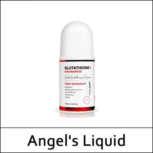 [Angel's Liquid] (jj) Glutathione Plus Niacinamide Arbutin Cooling Fresh Deodorant 60ml / Box / 61(541)01(18) / 17,600 won(R)