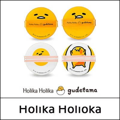 [HOLIKA HOLIKA] (hp) Lazy and Easy edition / Chap Chap Cushion Puff * 4ea / 2,000 won() / S