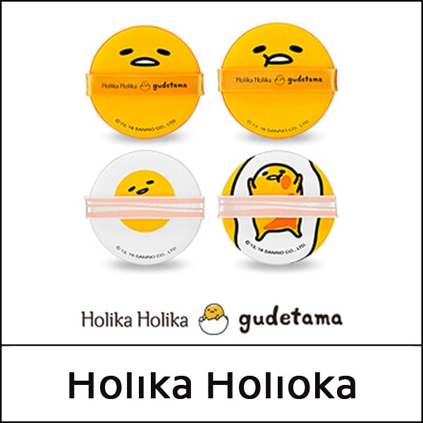 [HOLIKA HOLIKA] (hp) Lazy and Easy edition / Chap Chap Cushion Puff * 4ea / 1,000 won() / S