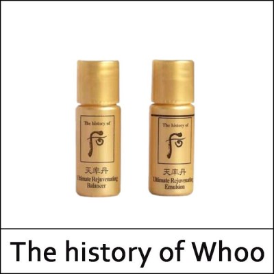 [The History Of Whoo] (sg) Cheonyuldan Ultimate Rejuvenating Mini 30Set (Balancer 5ml*30 + Emulsion 5ml*30) / 화율 / 913(92)/281(561)08(3) / 32,800 won(R)