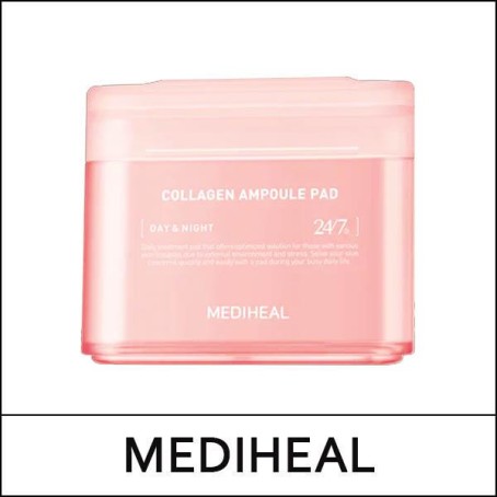 [MEDIHEAL] ★ Sale 35% ★ (oy) Collagen Ampoule Pad 100ea(170ml) / 탄력 콜라겐 / Box / (bo) / 71(351)/971(261)99(4) / 26,000 won(4) / 구형
