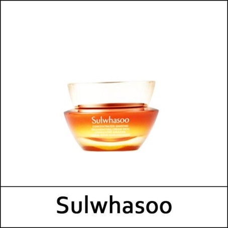 [Sulwhasoo] (sg) Concentrated Ginseng Rejuvenating Cream Rich 10ml / 자음생 크림 리치 / Mini Size / 611(501)/49(58)35(16) / 12,700 won(R)