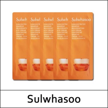 [Sulwhasoo] (sg) Concentrated Ginseng Rejuvenating Eye Cream 1ml*12ea(Total 12ml)  / 자음생 아이크림 / (sgL) 05(54) / 16(55)50(40) / 9,200 won(R)