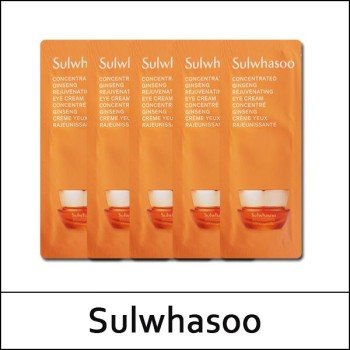 [Sulwhasoo] (sg) Concentrated Ginseng Rejuvenating Eye Cream 1ml*12ea(Total 12ml)  / 자음생 아이크림 / (sgL) 05(54) / 16(55)45(60) / 8,900 won(R) / S