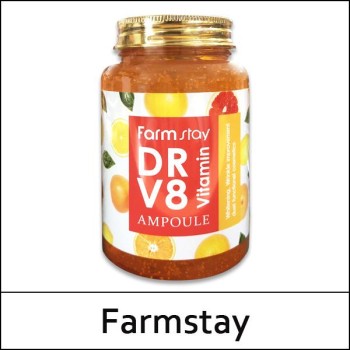 [Farmstay] (a) DR-V8 Vitamin Ampoule 250ml / EXP 2026.06 / 9499(4) / 2,000 won(R)