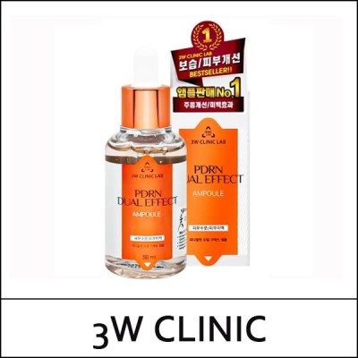 [3W Clinic] (b) PDRN Dual Effect Ampoule 50ml / 5415(12) / 5,200 won(R)