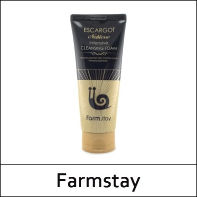 [Farmstay] (a) Escargot Noblesse Intensive Cleansing Foam 180ml / (b) / 6203(7) / 3,400 won(R)