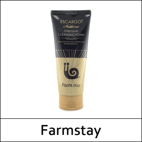 [Farmstay] (a) Escargot Noblesse Intensive Cleansing Foam 180ml / (b) / 6203(7) / 3,400 won(R)