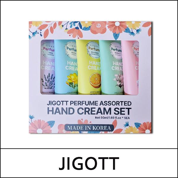 [JIGOTT] (a) Perfume Assorted Hand Cream Set (50ml*5ea) 1 Pack / Box 60 / 73/3345(6) / 4,800 won(R)