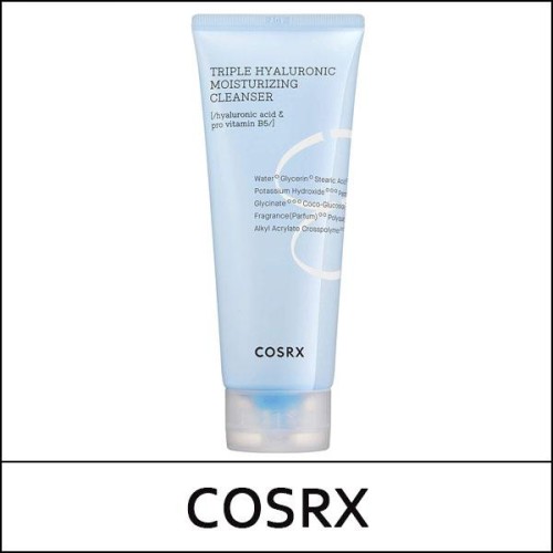 [COSRX] ★ Sale 40% ★ (bo) Hydrium Triple Hyaluronic Moisturizing Cleanser 150ml / Box 50 / (cu) 09 / 6750() / 13,000 won(7) / S