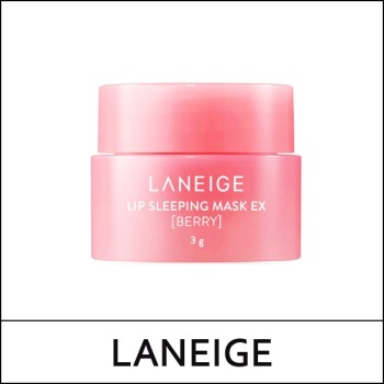 [LANEIGE] (tt) Lip Sleeping Mask EX [Berry] 3g / Box 420 / (sgL) 82(52) / (ttL) 5203(30) / 3,300 won(R)