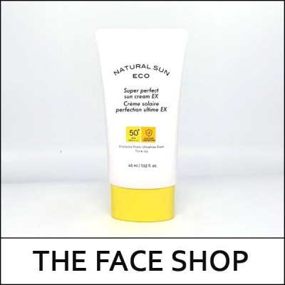 [THE FACE SHOP] ★ Sale 45% ★ (hpL) Super Perfect Sun Cream EX 45ml / (cu) 67 / 5850() / 17,000 won (20)