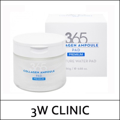 [3W Clinic] (b) 365 Days Collagen Ampoule Pad 70ea(280g) / 4950(3) / 9,600 won(R)