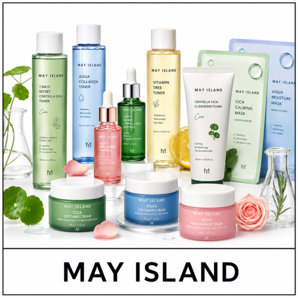 [MAY ISLAND] ★ Sale 72% ★ (s) 7 Days Secret Magic Cleansing Cushion 1ea / Box 256 / 12,000 won(20R) / 부피무게