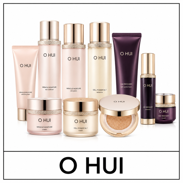[O HUI] (a) Miracle Moisture 3pcs Gift Set / Pink Barrier / 09/5815(8) / 9,700 won(R) / S