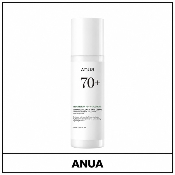 [ANUA] ★ Sale 41% ★ (b) Heartleaf 70% Daily Lotion 200ml / Box 54 / (bo) 451 / 751/361(6R)59 / 28,000 won(6)