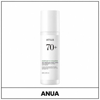 [ANUA] ★ Sale 41% ★ (b) Heartleaf 70% Daily Lotion 200ml / Box 54 / (bo) 451 / 751/361(6R)59 / 28,000 won(6)
