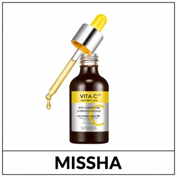 [MISSHA] ★ Sale 56% ★ (hp) Vita C Plus Spot Correcting & Firming Ampoule 30ml / Box / (j) 831(521) / 30,000 won(9) / sold out