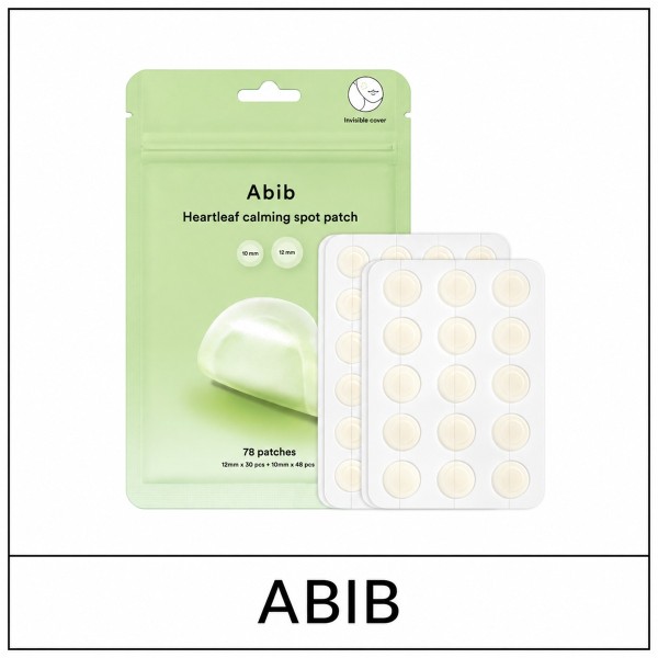 [Abib] ★ Sale 20% ★ (bo) Heartleaf Calming Spot Patch (78ea) 1 Pack / 12,000 won()