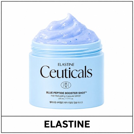 [ELASTINE] ★ Sale 5% ★ (oy) Ceuticals Blue Peptide Hair Rebuilding Capsule Mask 230ml / 16250(5) / 29,000 won()