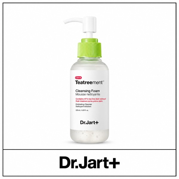 [Dr. Jart+] Dr jart ★ Sale 25% ★ (cu) Ctrl-A Teatreement Cleansing Foam 120ml / New 2024 / Box 24 / (bo) 01 / 5199(8) / 20,000 won(8)