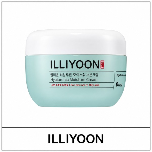 [ILLIYOON] (tt) Hyaluronic Moisture Cream 100ml / 수분크림 / (cu) 47 / 5701(8) / 8,400 won(R)