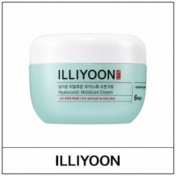 [ILLIYOON] (tt) Hyaluronic Moisture Cream 100ml / 수분크림 / (cu) 47 / 5701(8) / 8,400 won(R)