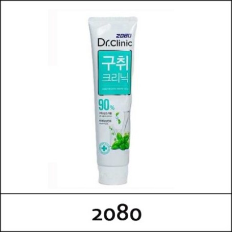[2080] (a) 2080 Dr.Clinic Toothpaste 120g / Breath Clinic / 구취치약 / (cu) 71/5102(8) / 1,900 won(R)