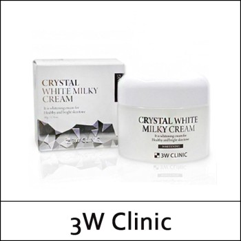[3W Clinic] (b) Crystal White Milky Cream 50g / Box 120 / 5401(12) / 5,000 won(R)