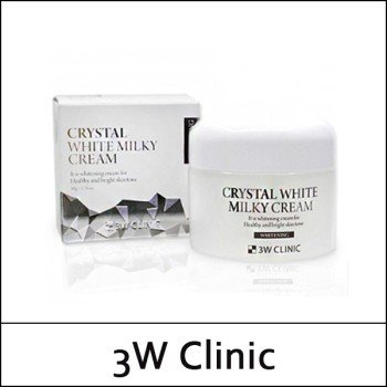 [3W Clinic] (b) Crystal White Milky Cream 50g / Box 120 / 5401(12) / 5,000 won(R)
