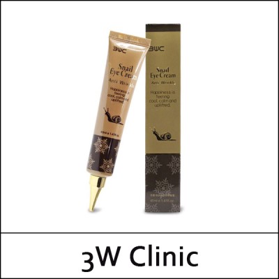 [3W Clinic] (b) Snail Eye Cream 40ml / Anti-wrinkle / Box 100 / 1145(24) / 1,600 won(R)