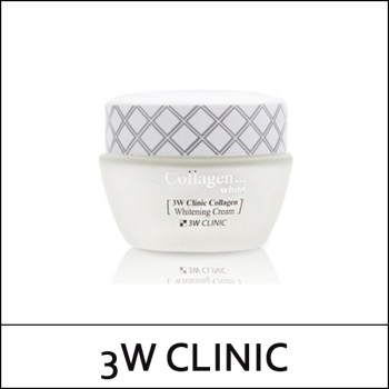 [3W Clinic] (b) Collagen Whitening Cream 60ml / Box 100 / 6325(9) / 4,500 won(R)
