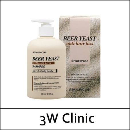 [3W Clinic] 3WClinic (b) Bear Yeast Anti-Hair loss Shampoo 500ml / 0901(2) / 9,900 won(R)