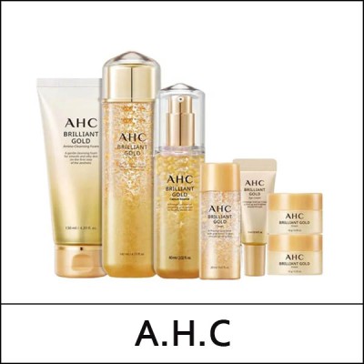 [A.H.C] AHC ⓙ Brilliant Gold Special Set [3 items] (Foam 130ml+Toner 140ml+Essence 60ml+free gifts) 1 Pack / (bo) 44 / 05(54)99(1.2) / 50,000 won(R) / sold out