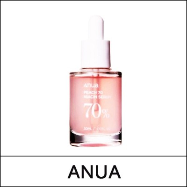 [ANUA] ★ Sale 30% ★ (oy) Peach 70 Niacin Serum 30ml / Box 54 / 512(491)/602(581)99(11) / 27,000 won(11)