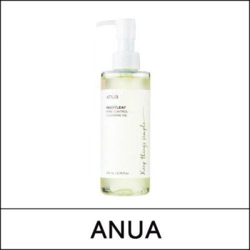 [ANUA] ★ Sale 35% ★ (oy) Heartleaf Pore Control Cleansing Oil 200ml / (ho) / 31(6R)65 / 20,000 won(6)