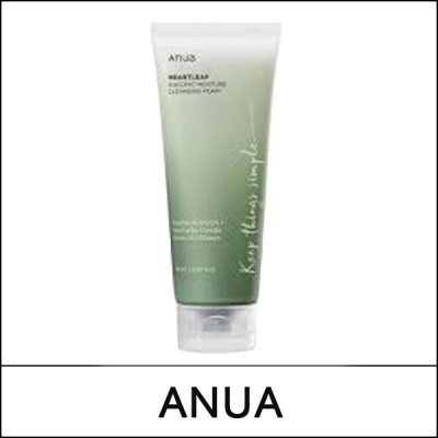 [ANUA] ★ Sale 37% ★ (b) Heartleaf Succinic Moisture Cleansing Foam 150ml / (a) 59 / (bo) 38 / 48/7801(8) / 15,000 won()