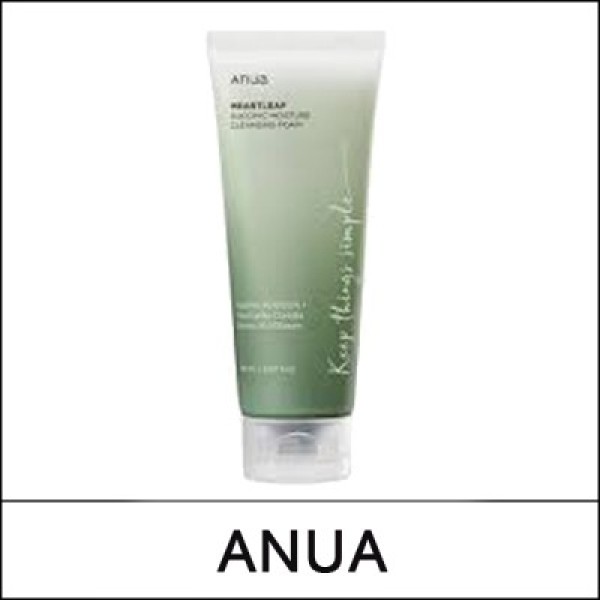 [ANUA] ★ Sale 37% ★ (b) Heartleaf Succinic Moisture Cleansing Foam 150ml / (a) 59 / (bo) 38 / 48/7801(8) / 15,000 won() / S