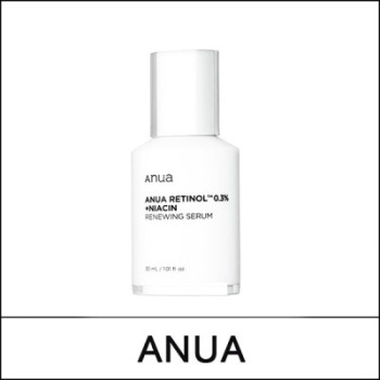 [ANUA] (bo) Nano Retinol 0.3% + Niacin Renewing Serum 30ml / Box / (b) / 51250(14) / 22,600 won(R)